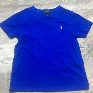 Little Boys Polo Ralph Lauren Blue Tshirt Size 6